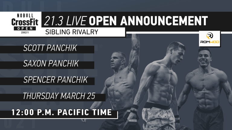 21-3 live open announcement