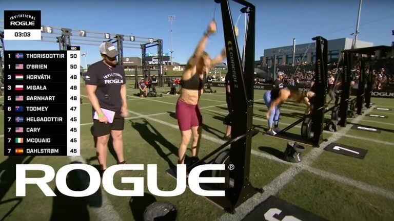 2021 Rogue Invitational – Women’s Individual Event 4 – Concept2