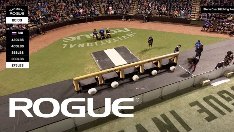 2021 Rogue Invitational – Strongman Event 5 – Stones Over Hitching Post