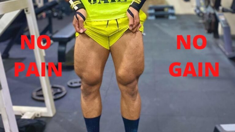 Bodybuilder Leg Workout