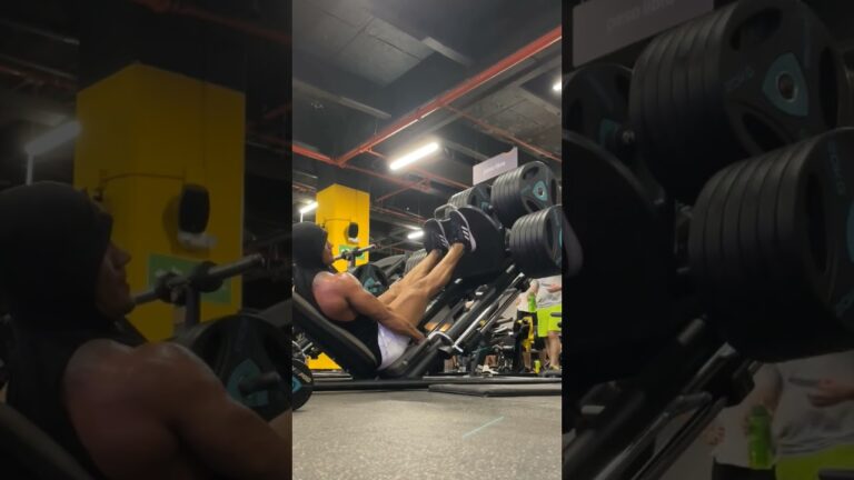 Leg Press Maxed Out #legworkout #legs #legpress