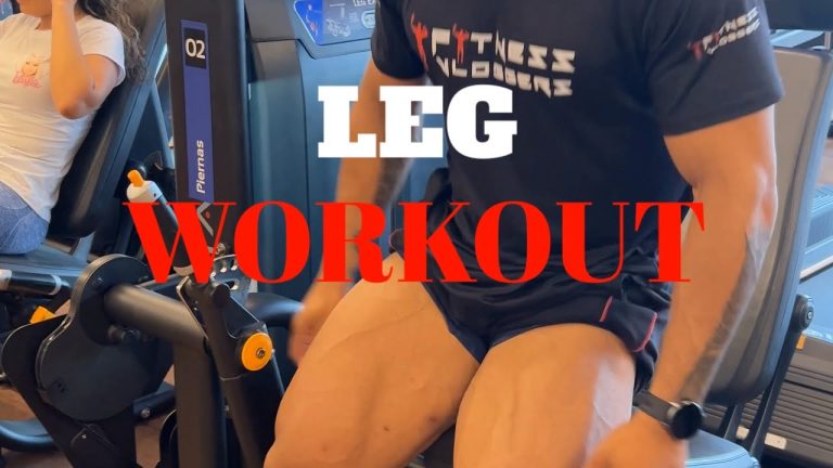 Leg Workout / Entrenamiento de Piernas