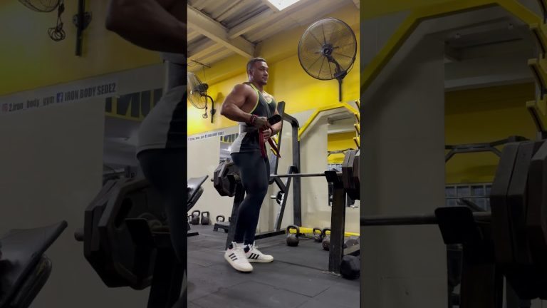 Así va mi físico a semanas de competencia #motivation #viralvideo #gymmotivation