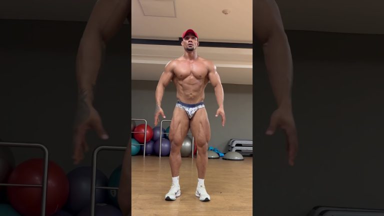 Actualización de mi físico a 7 días de competencia #gymmotivation #motivation #aesthetic