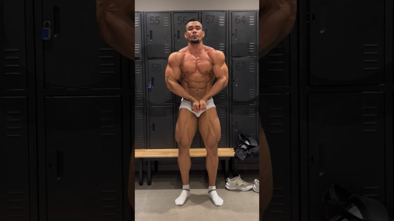 Actualización de físico a 2 días de competencia #gym #flex #muscle #bodybuilder #aestheic #olympia