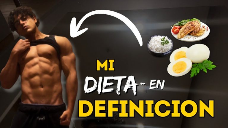 Mi Dieta en Definición COMPLETA + Entrenamiento