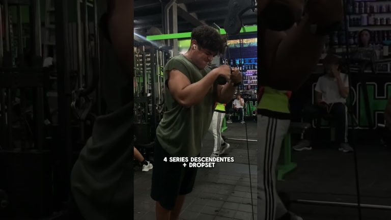 Rutina de tríceps para mutar #gimnasio #triceps #rutinasgym #rutina #bass