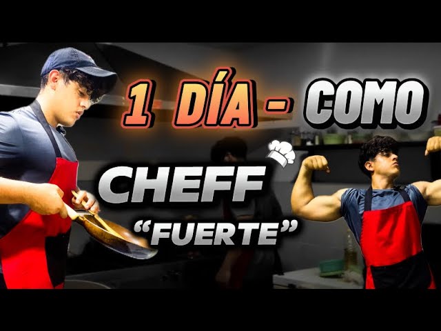VLOG / Un Día En Mi Trabajo Como COCINERO 👨‍🍳 #cheff #gymrat
