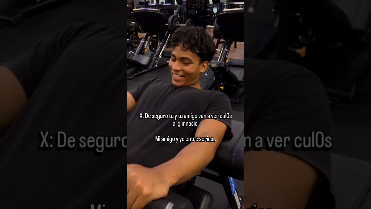 Mi gymbro no es serio #entrenamiento #fitness #humor #gimnasio