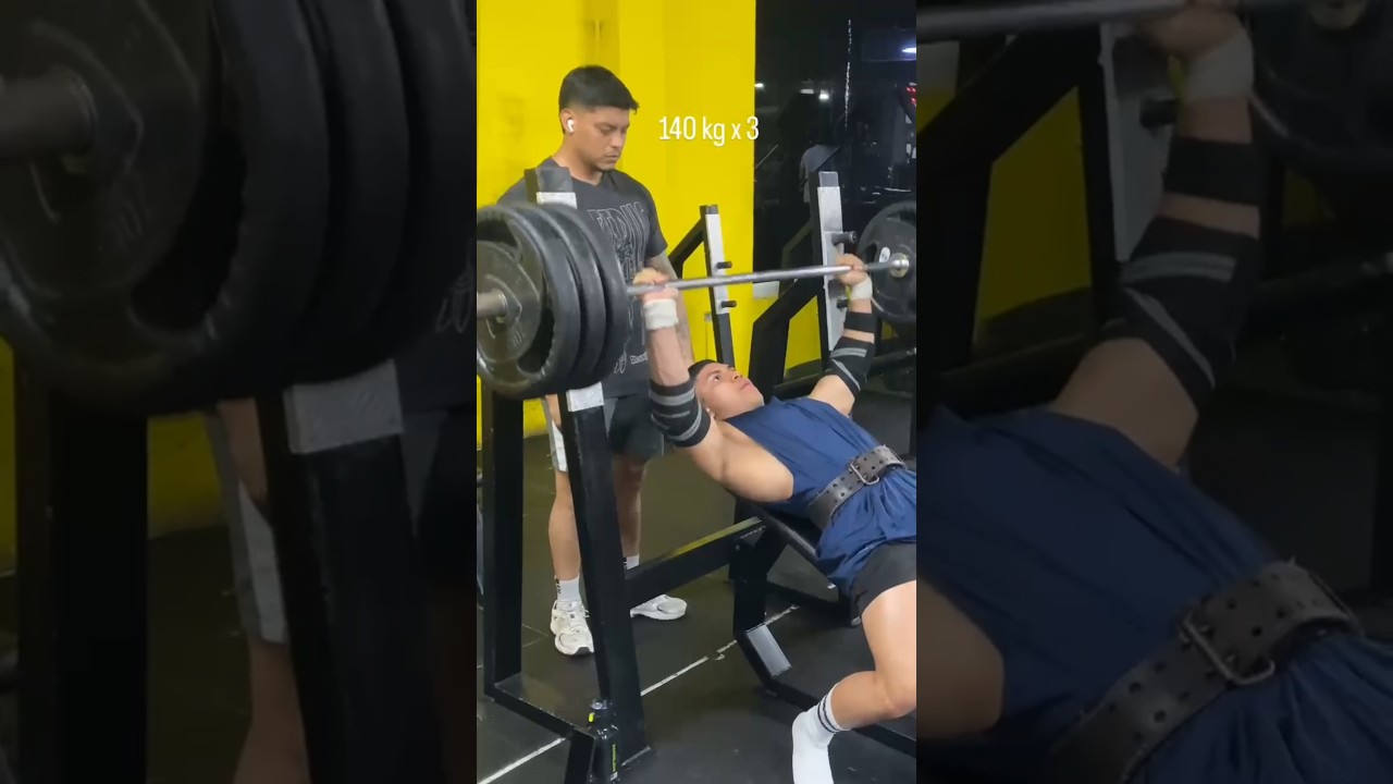 310Ibs Incline Bench #motivation #bench #benchpresss #inclinebenchpress #inclined