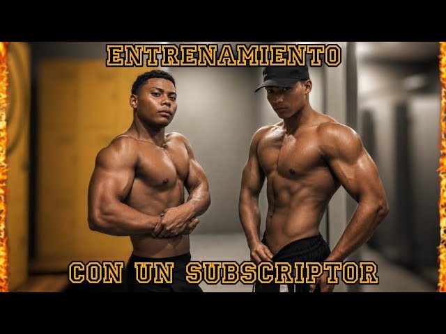 Entrenamiento con un subscriptor – Tiene nivel 🔥